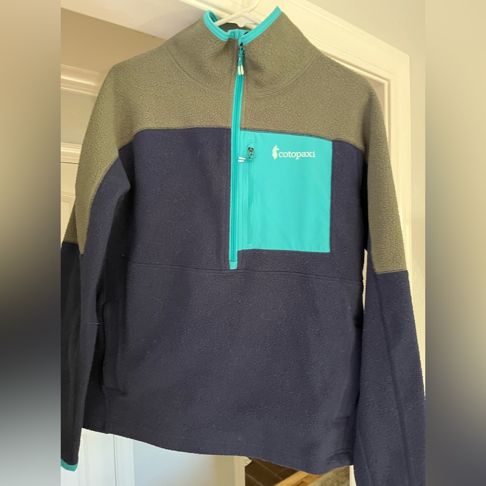 Cotopaxi 1/4 Zip fleece sweater Small